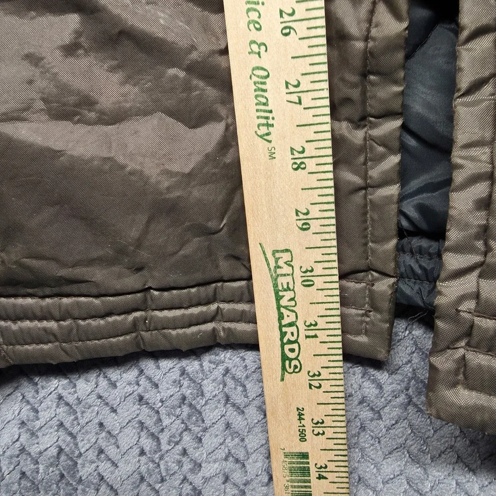 VTG Golden Fleece Industrial Outerwear‎ Jacket Men's 46 Green Quilted Lined USA